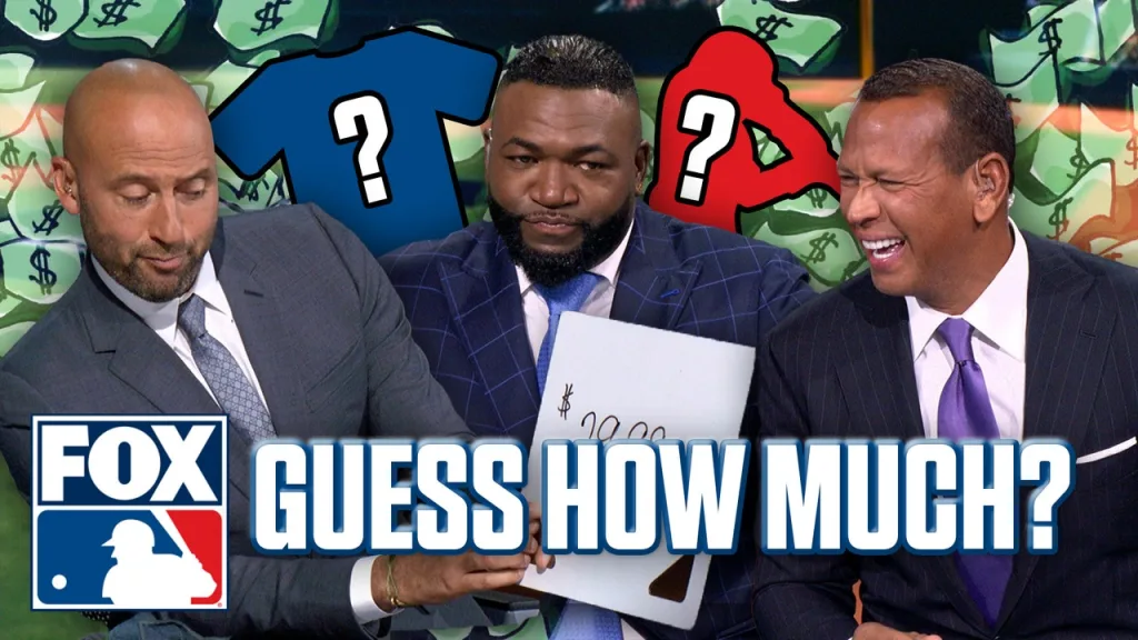 Derek Jeter, David Ortiz, and Alex Rodriguez play ‘Guess How Much?’ | MLB on FOX