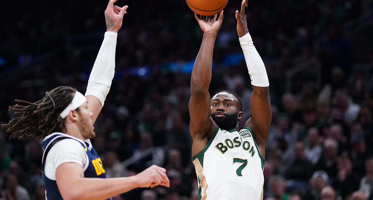 Jaylen Brown excited for ‘awesome’ Celtics-Nuggets preseason clash