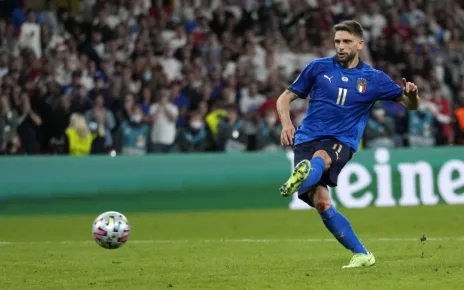 Berardi: England boos ‘just noise’ during Italy’s Euro Final at Wembley