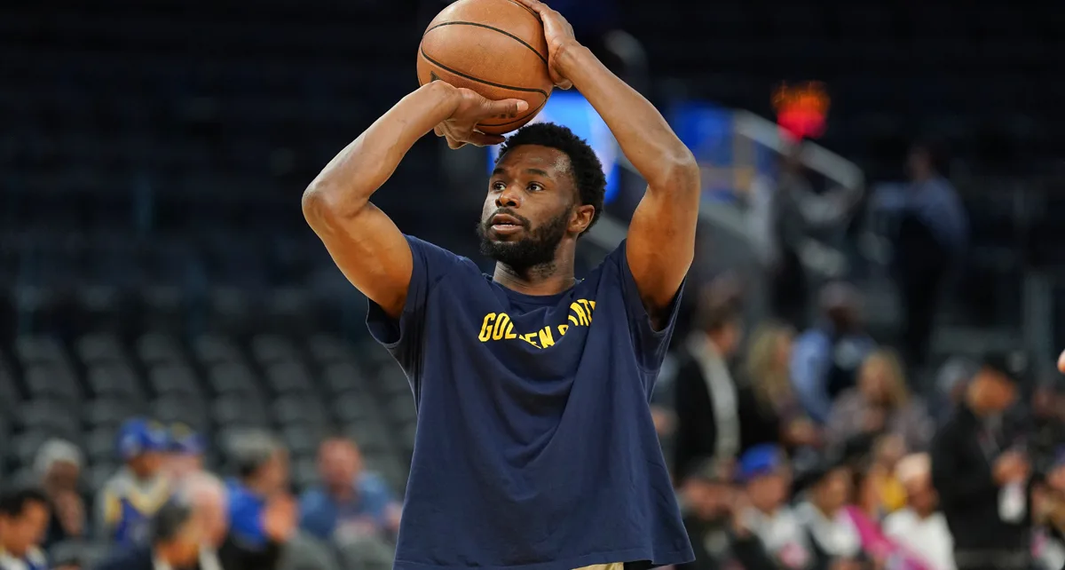 Healthy Wiggins practices, but Warriors preseason status undecided