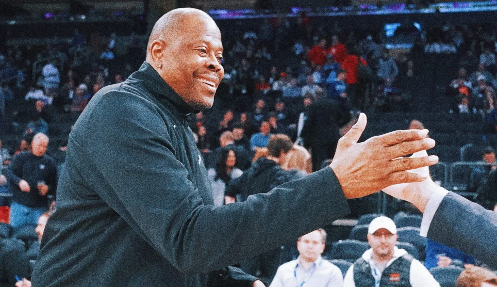 Knicks legend Patrick Ewing returns to team as basketball ambassador