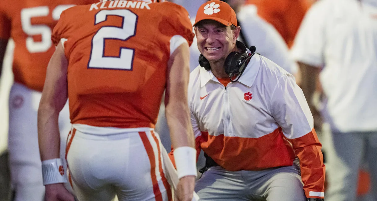 How Clemson’s ‘windshield mentality’ — and some timely upsets — put the Tigers in prime position for a playoff spot