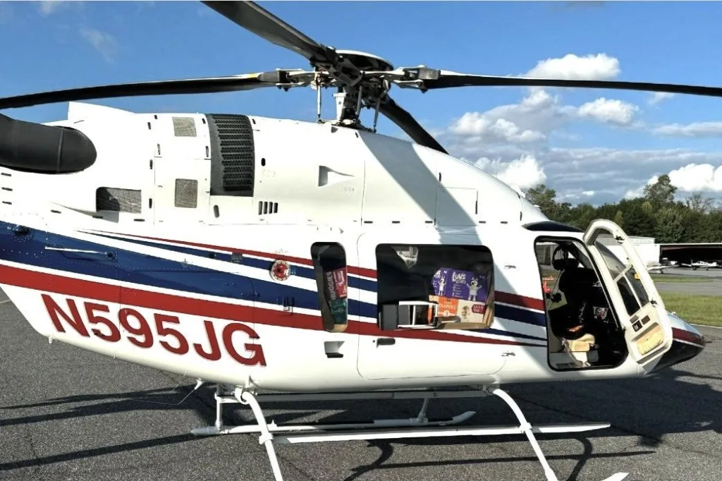 NASCAR teams using helicopters to help Hurricane Helene victims 