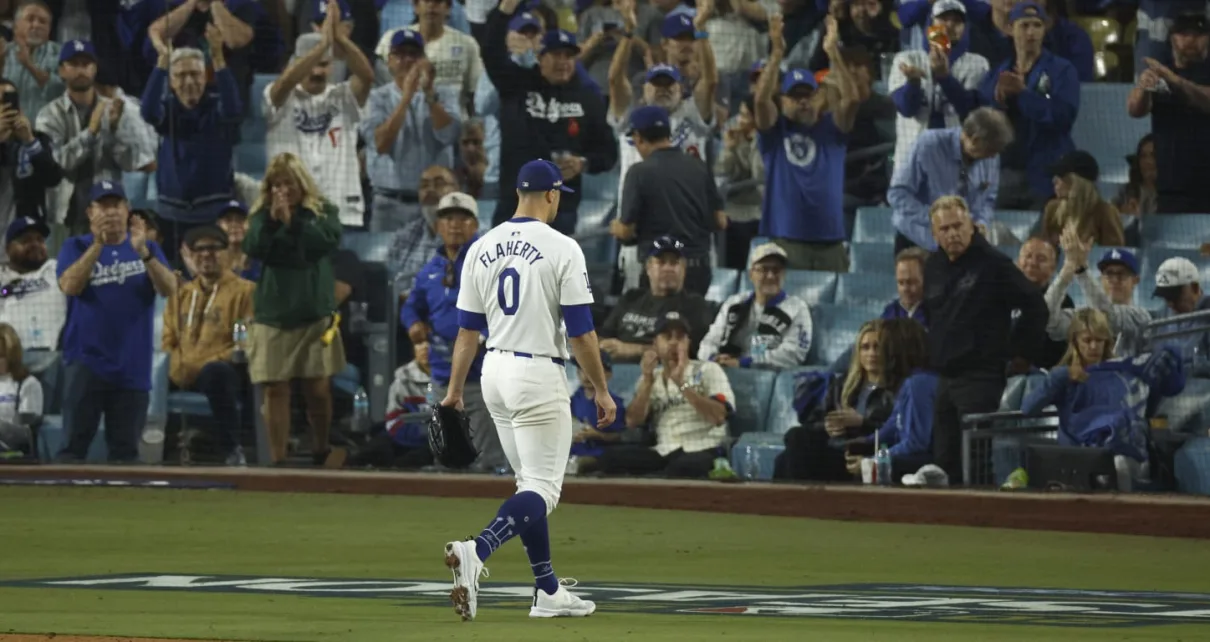 Jack Flaherty throws seven scoreless innings in NLCS Game 1