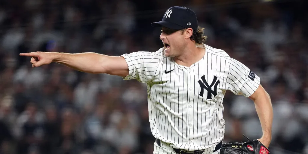 Gerrit Cole shaky for Yankees in ALDS Game 1 vs. Royals