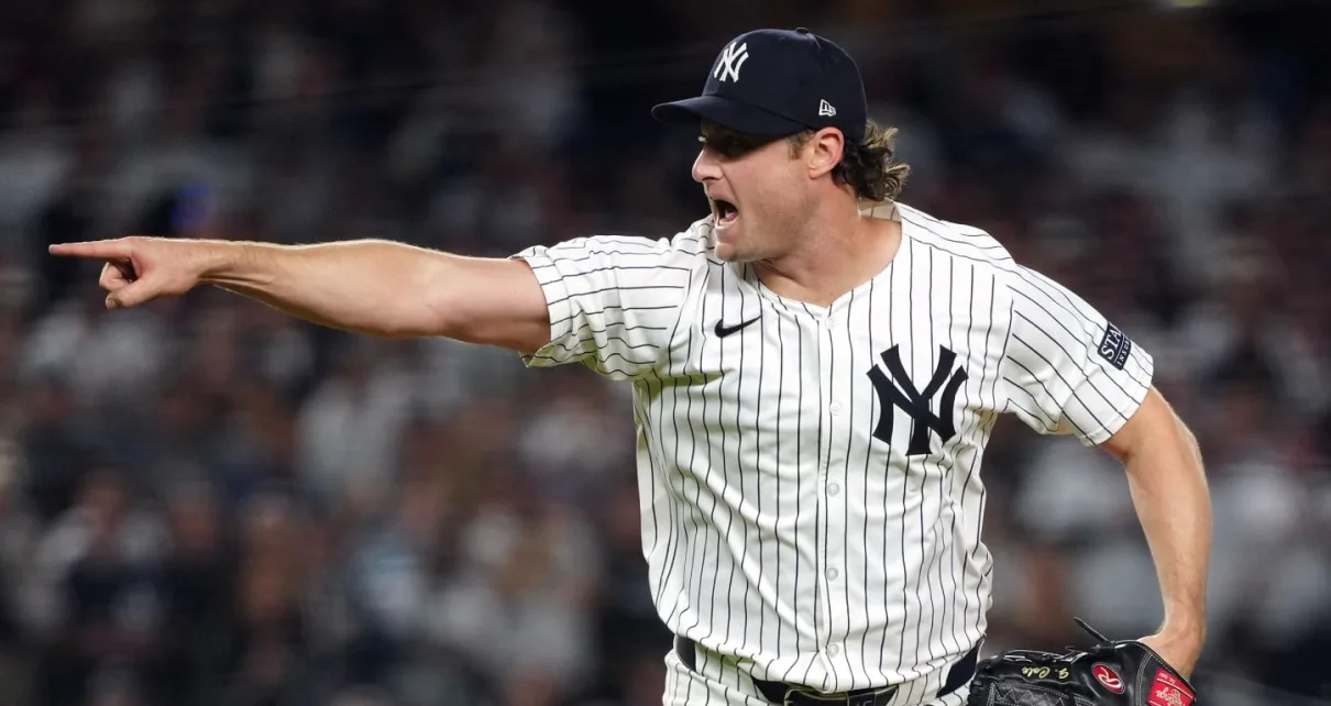 Gerrit Cole shaky for Yankees in ALDS Game 1 vs. Royals