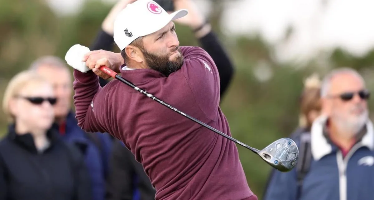 Jon Rahm contending at 2024 Alfred Dunhill Links Championship after shooting 7 under in Round 1 at Carnoustie