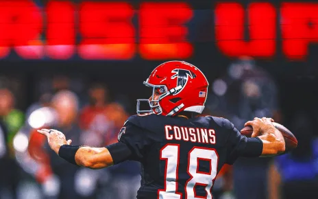 Kirk Cousins, one of Tom Brady’s 3 Stars of Week 5, cements spot as Falcons’ QB1