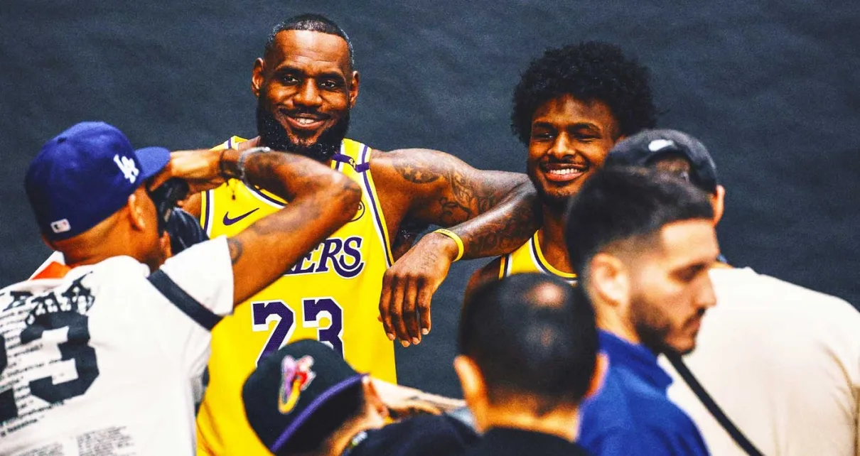 LeBron has found new purpose playing with Bronny: ‘It gives you a lot of life’