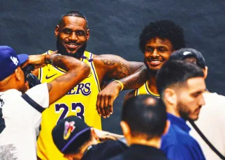 LeBron has found new purpose playing with Bronny: ‘It gives you a lot of life’