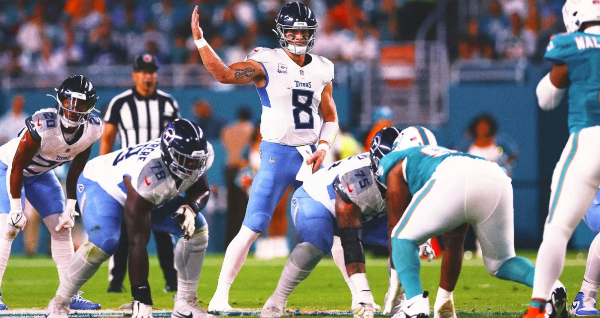 Titans quarterback Will Levis exits with shoulder injury vs. Dolphins