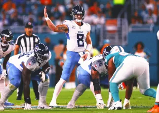 Titans quarterback Will Levis exits with shoulder injury vs. Dolphins