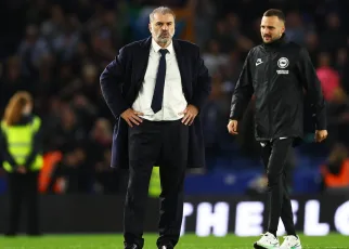 Furious Ange Postecoglou labels ‘unacceptable’ Tottenham collapse at Brighton as ‘worst defeat’