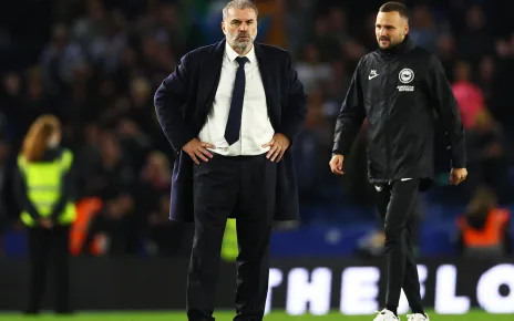 Furious Ange Postecoglou labels ‘unacceptable’ Tottenham collapse at Brighton as ‘worst defeat’