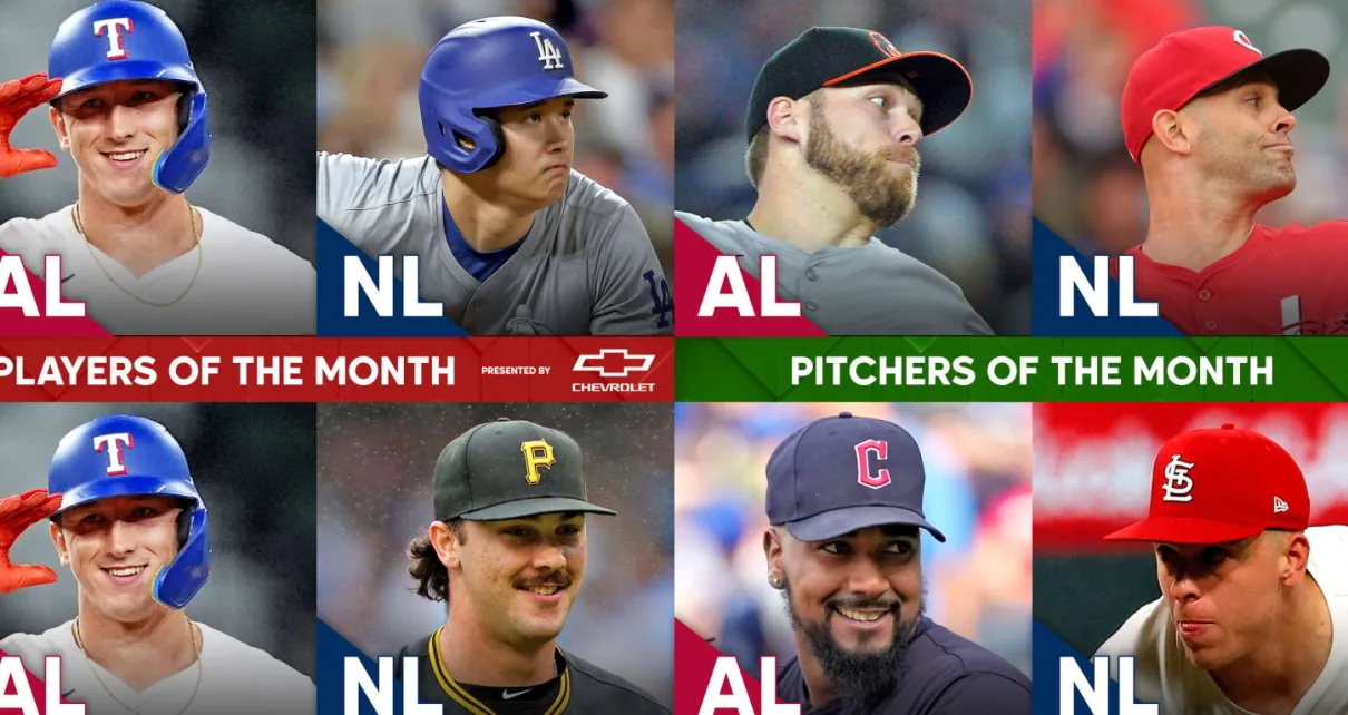 MLB monthly award winners for September 2024