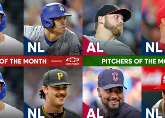 MLB monthly award winners for September 2024