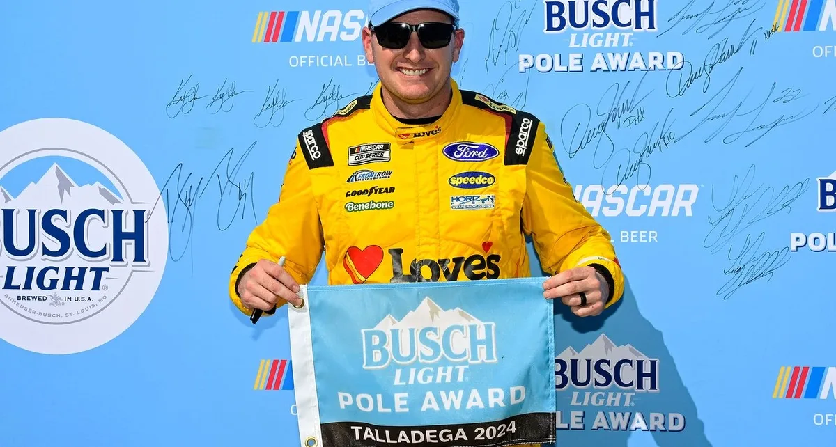 Michael McDowell earns Talladega Cup pole for Front Row Motorsports