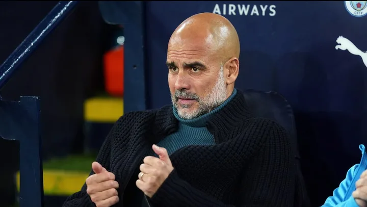 ‘Bring me the bill’: Pep Guardiola makes gesture to Man City fans | Sport