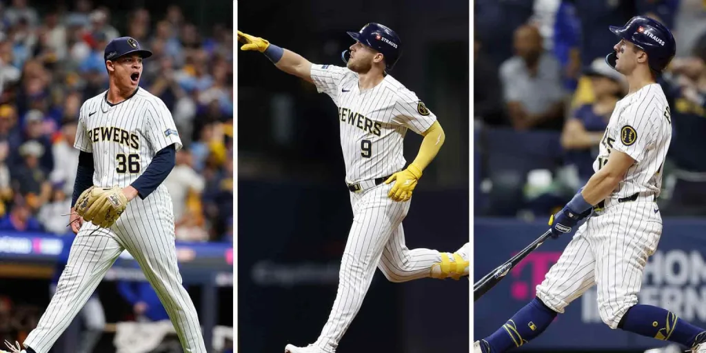 Jake Bauers, Sal Frelick, Tobias Myers shine in Brewers’ Wild Card loss