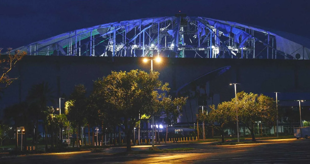 Rays say it may take ‘weeks’ to assess stadium damage in wake of Milton