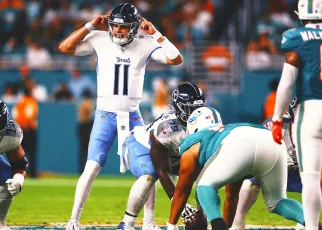 Mason Rudolph leads Titans to first win of season, 31-12 over Dolphins