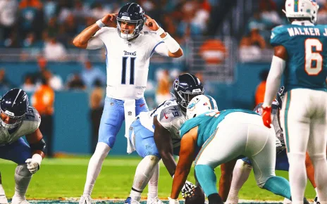 Mason Rudolph leads Titans to first win of season, 31-12 over Dolphins